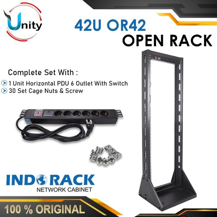 Open Rack 42U Indorack Open Rack OR42 Rack Server 42U Rack Kabel