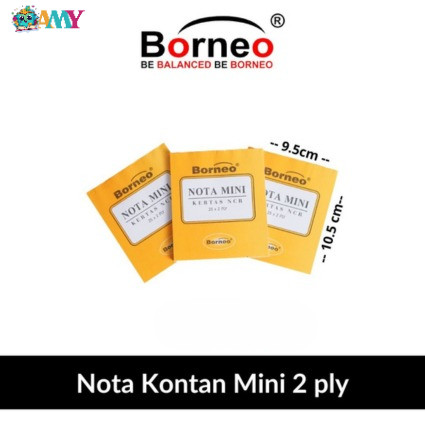 

BORNEO NOTA NCR K2 AMY STASIONARY