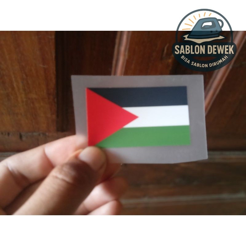 

Sablon Setrika Bendera Palestina