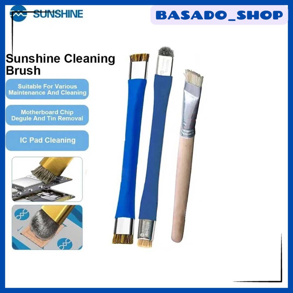 

Set Kuas Pembersih Papan PCB Double Headed Anti Static - SS-022B