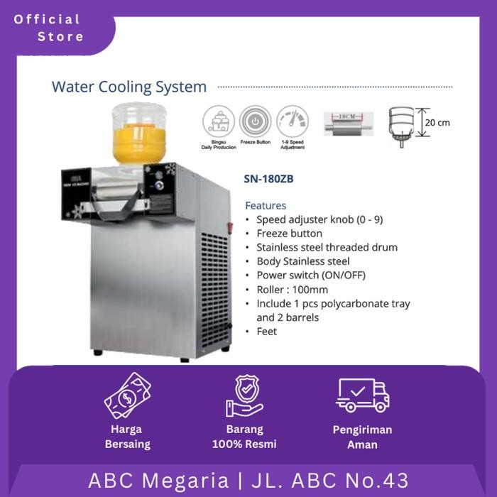 Gea Snow Ice Maker Water Cooling Mesin Es Serut Salju SN180ZB SN-180ZB