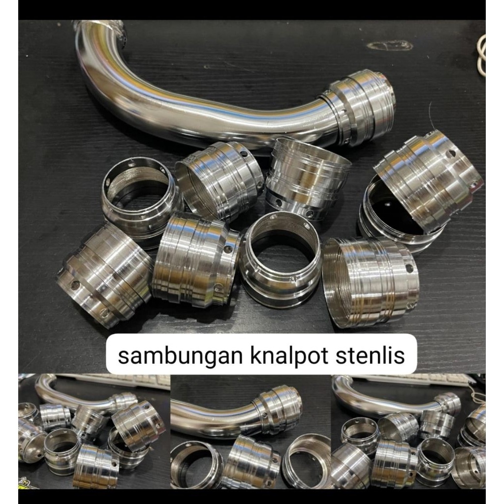 Sambungan kenalpot rx king sambungan kenalpot stenlis Rx king new Rx king lama