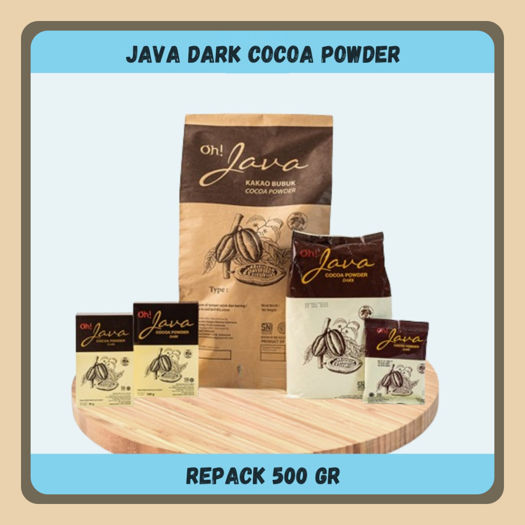 

Coklat Bubuk Cokelat Java Cocoa Powder 500gr COKELAT - Original Oh Java Cocoa Powder