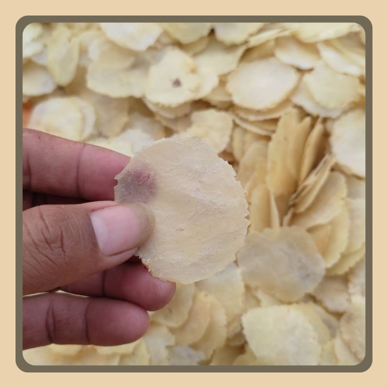 

Emping melinjo SUPER TIPIS //Emping Setengah Kering// 1kg