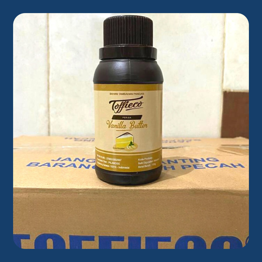 

Toffieco Pasta Vanilla Butter 100 Gr | Perisa Vanila Butter