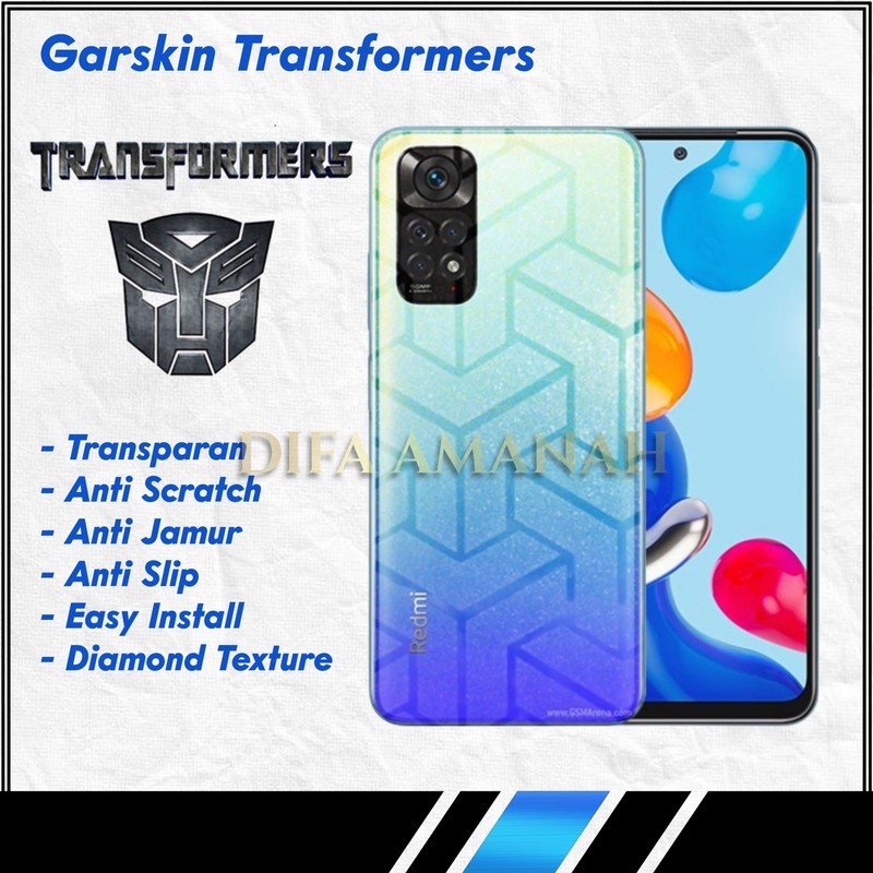 Anti Jamur CARBON TRANSFORMERS Garskin hp OPPO A54 garskin Glitter anti jamur all type all merek rea
