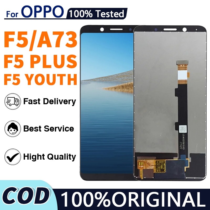 【ORIGINAL】LCD LCD for OPPO F5 / F5 PLUS / F5 YOUTH / A73 ORIGINAL  FULL SET TOUCHSCREEN HD ORIGINAL