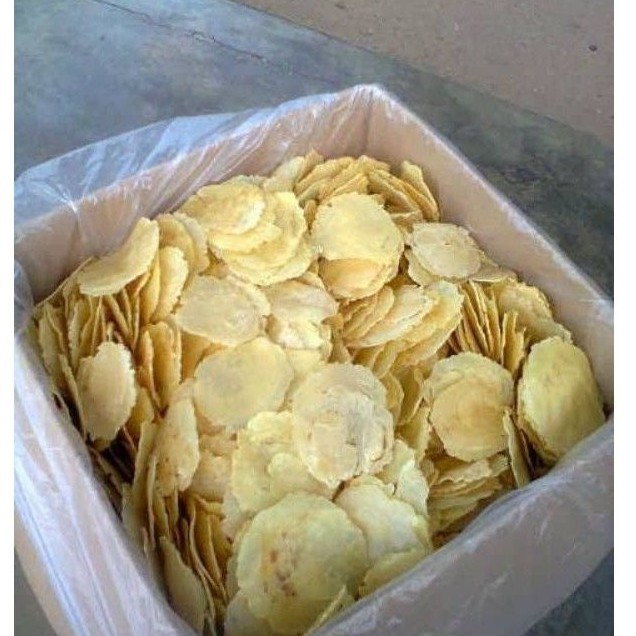 

EMPING MELINJO SP SUPER TIPIS 1KG SIAP GORENG EXPORT QUALITY