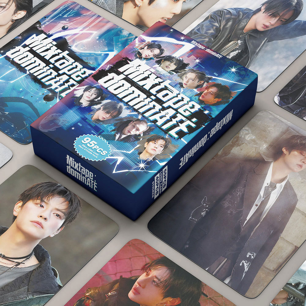 

55pcs/box Kpop Photo album Mixtape Hyunjin Felix Lee Know Lomo Cards Photocards Fans Collcetion High Quality HD Postcar