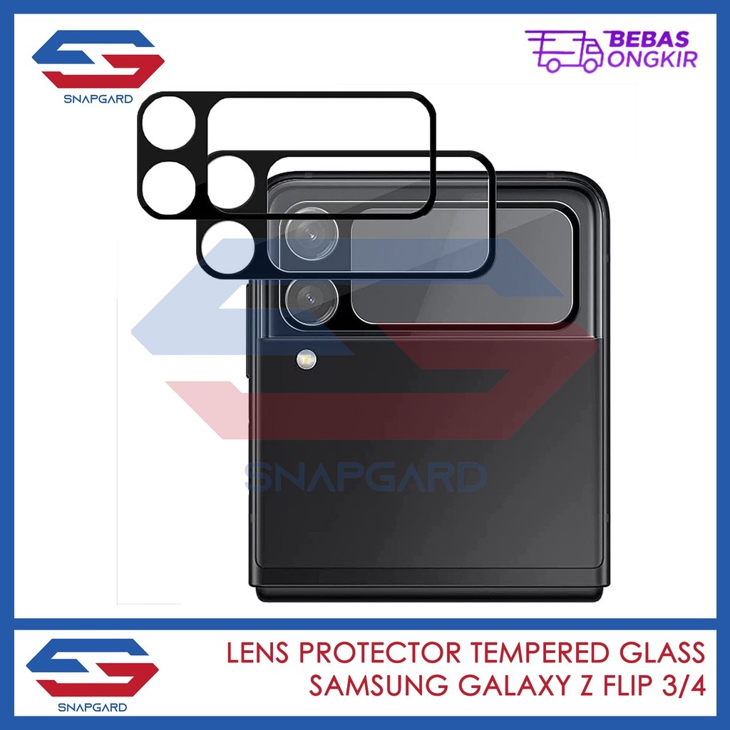 SNAPGARD Lens Protector Tempered Glass Samsung Z Flip 4 Z Flip 3