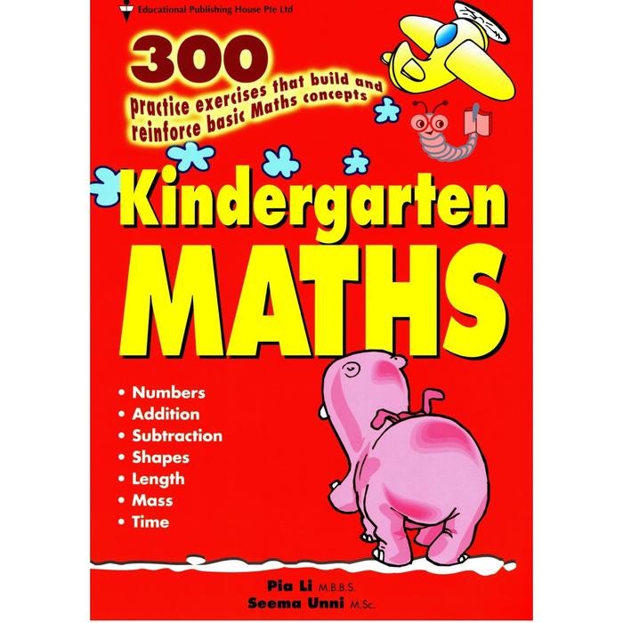 

300 Kindergarten Maths | Buku Belajar Matematika Anak TK