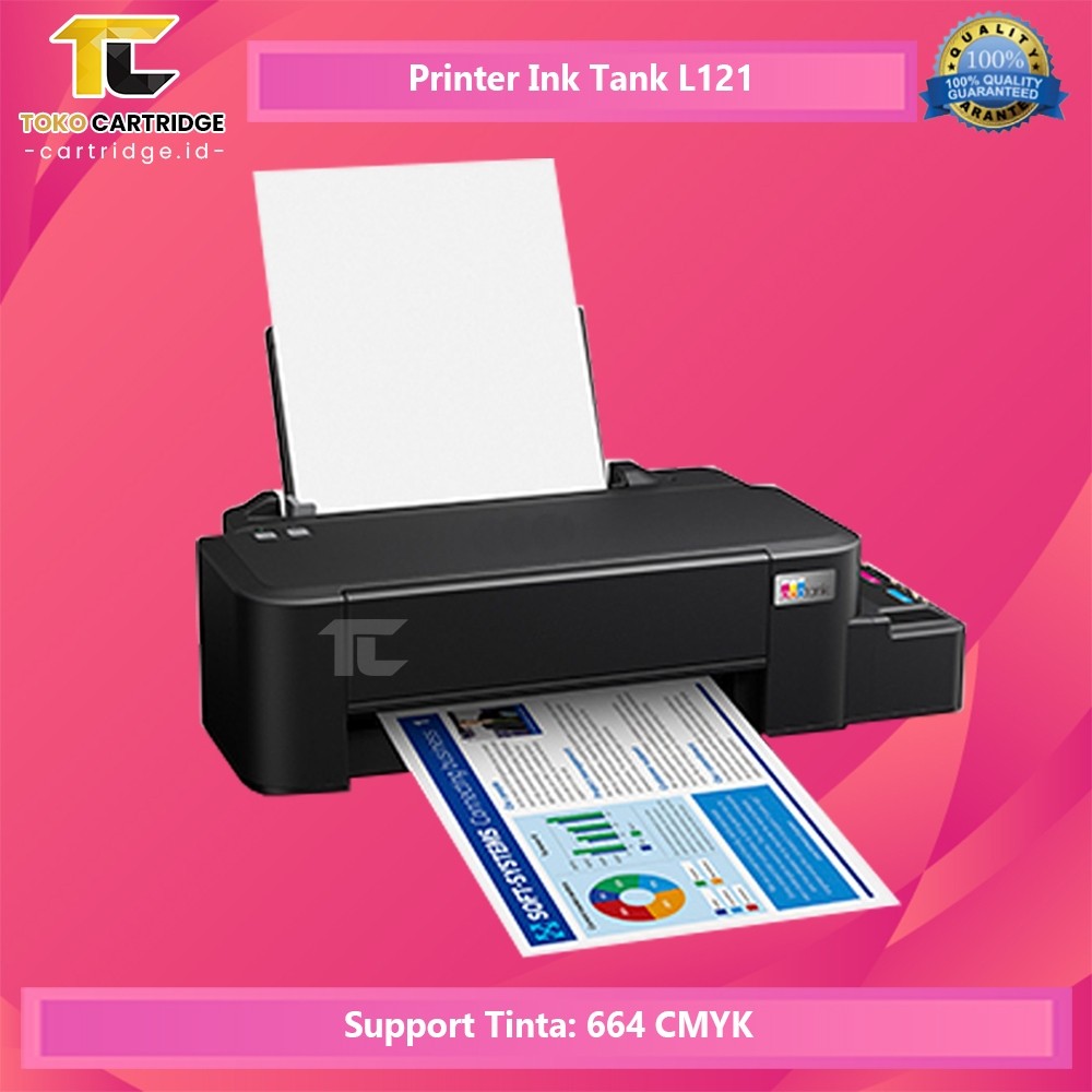 

Printer Epson L121 ORIGINAL Pengganti L120 Ink Tank A4 Inktank L 121 l120