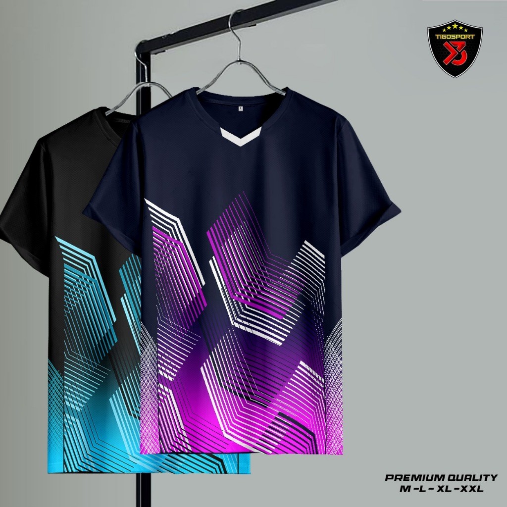 [ FROZEEN UNGU ] JERSEY BADMINTON WANITA HIJAB BAJU BADMINTON TERBARU PRIA UNTUK OLAHRAGA NYAMAN / K