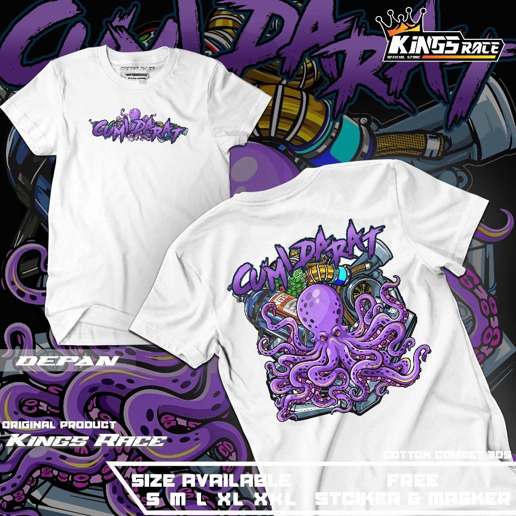 Kaos Cumi Darat Kaos Diesel Power Kaos Diesel Diesel Gank Premium Cotton