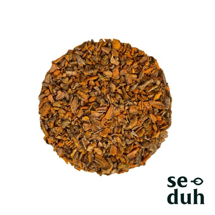 

Dried turmeric flakes dengan kulit / Kunyit Serpih dengan kulit - 25 gram & 100 gram