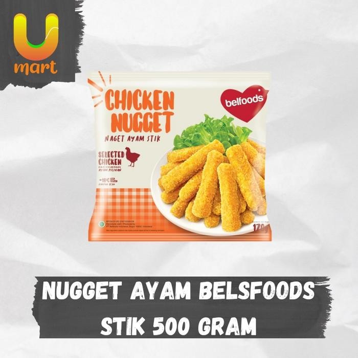 

Nugget Ayam Stik Belfoods 500 gram