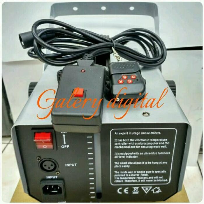 mesin asap fog machine 900watt with remote