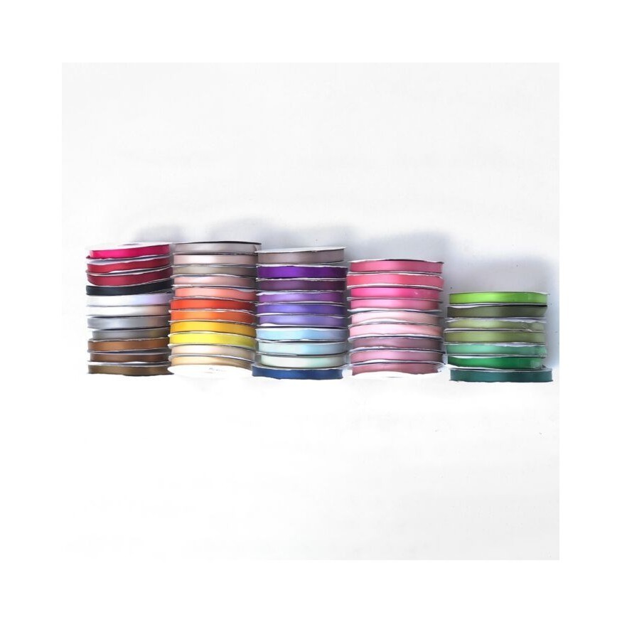 

25 Yard Pita Satin Single Face Lebar 1,5cm 1.5cm