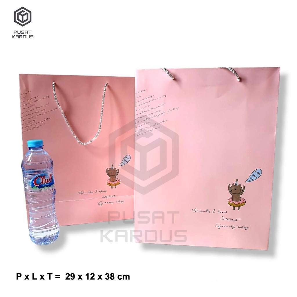 

Paper Bag / Tas Kado Ultah Souvenir / tas kado / tas souvenir/ paper bag pita / paper bag natal