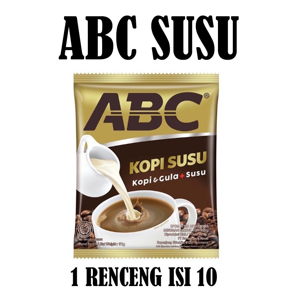 

KOPI ABC SUSU RENCENG ISI 10