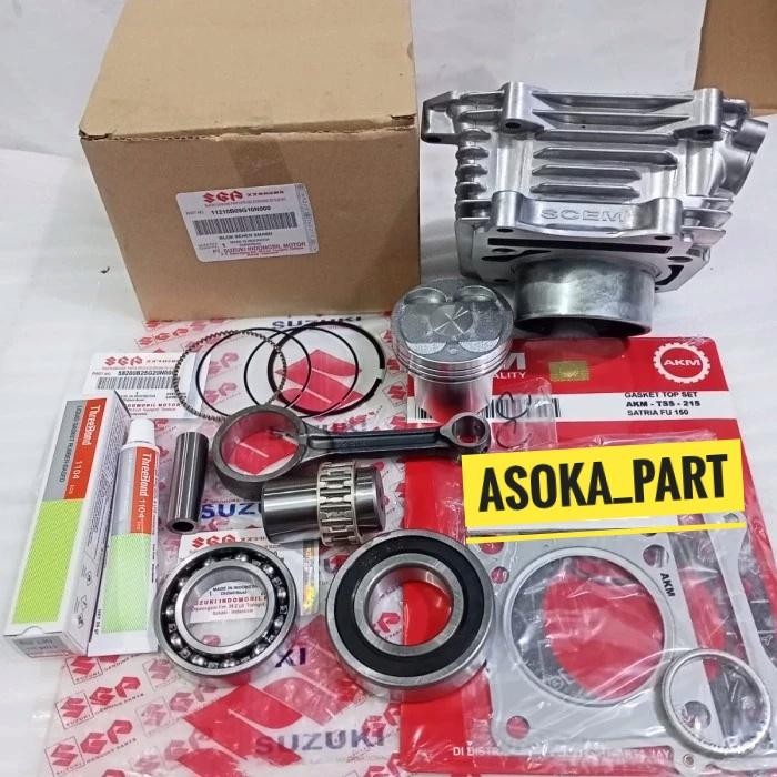 Paket Blok Seher+stang seher Satria Fu 150 Karbu satria fu barong