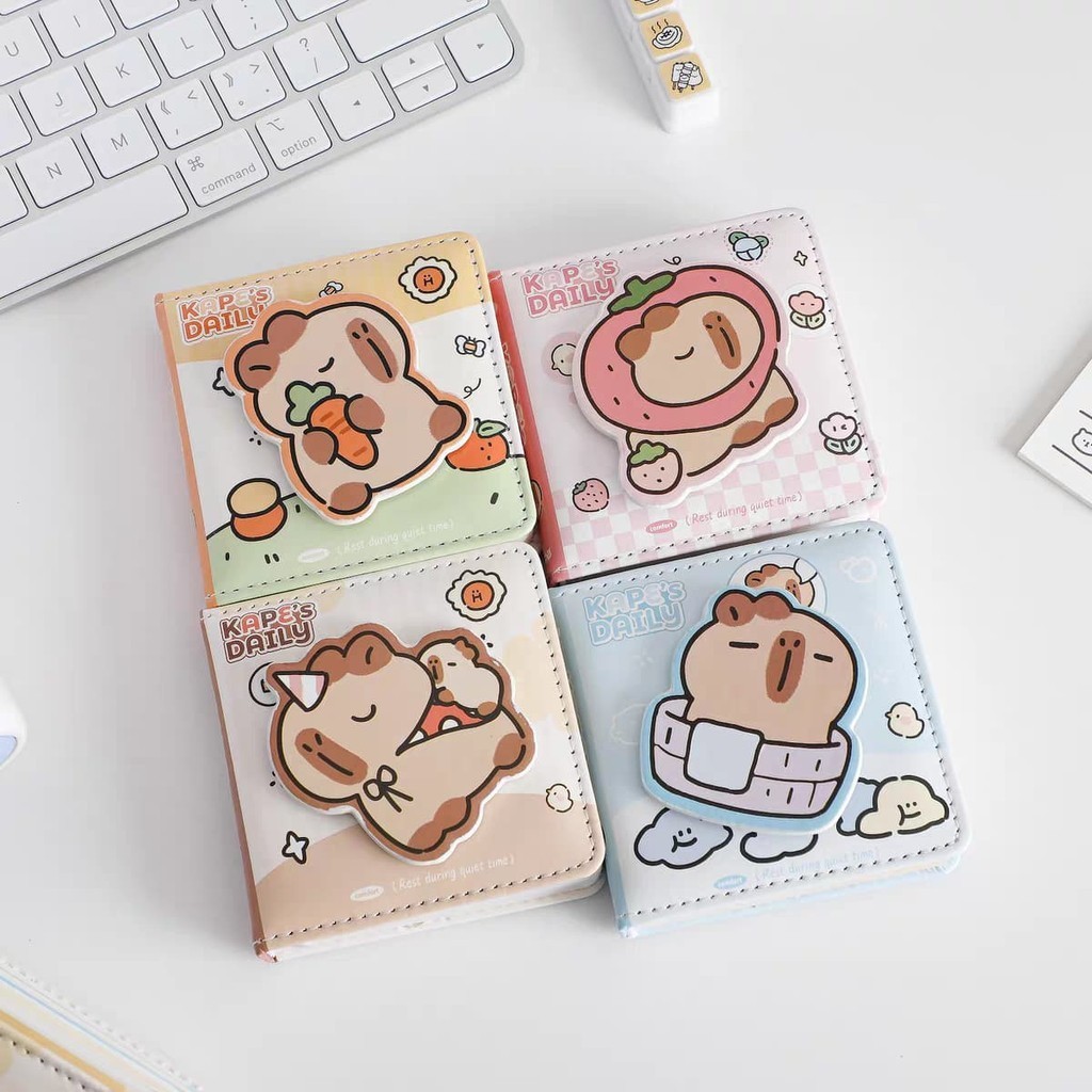 

Notebook Diary Lucu Buku Catatan Kantong Saku Kape's Baba Ukuran 8,2 x 8,3 cm - 64784