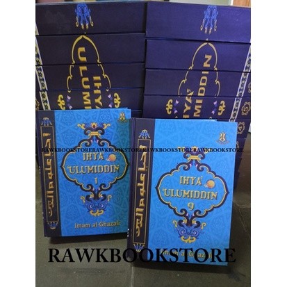 ECERAN HARDCOVER TERJEMAH KITAB IHYA ULUMUDDIN LENGKAP JILID 1-9 BY IMAM AL GHAZALI