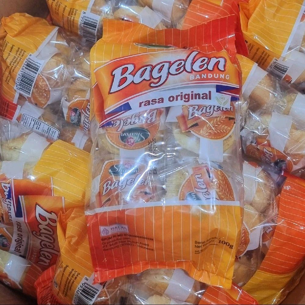 

BAGELEN SHARON ISI 10PCS RASA ORIGINAL SNACK MAKANAN CEMILAN