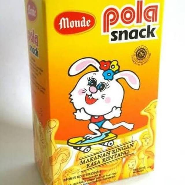 

Monde pola Snack rasa kentang 25 gram - ARM