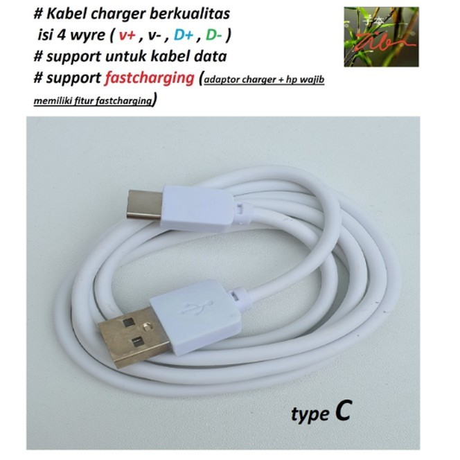 Usb type C kabel charger oppo F19 (CHP2219 / CPH2219) - F19 PRO (CPH2285) - F19S (CPH2219 / CPH2223)