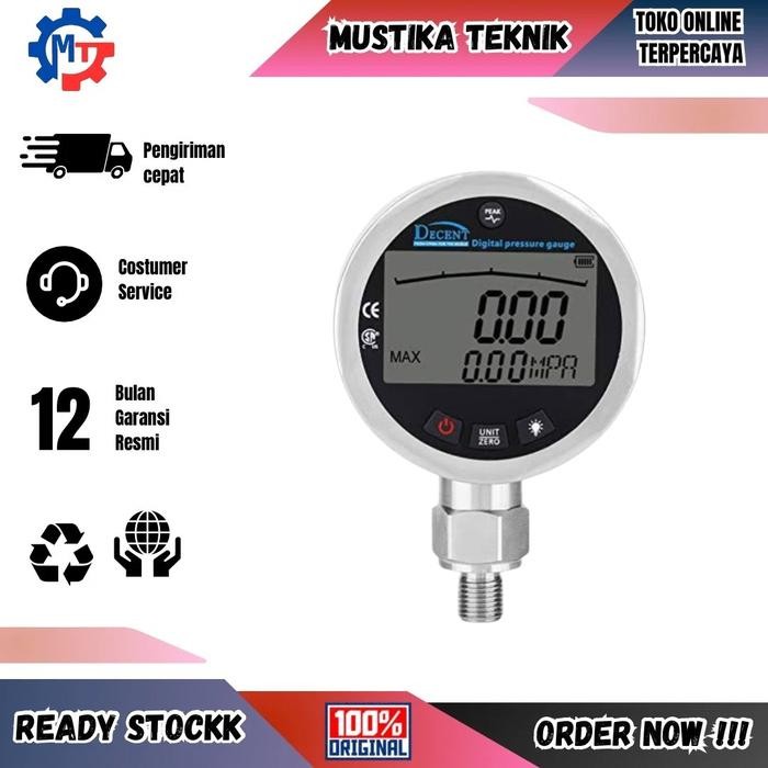 Digital Pressure Gauge 600 Bar Hydraulic Test Pressure Gauge