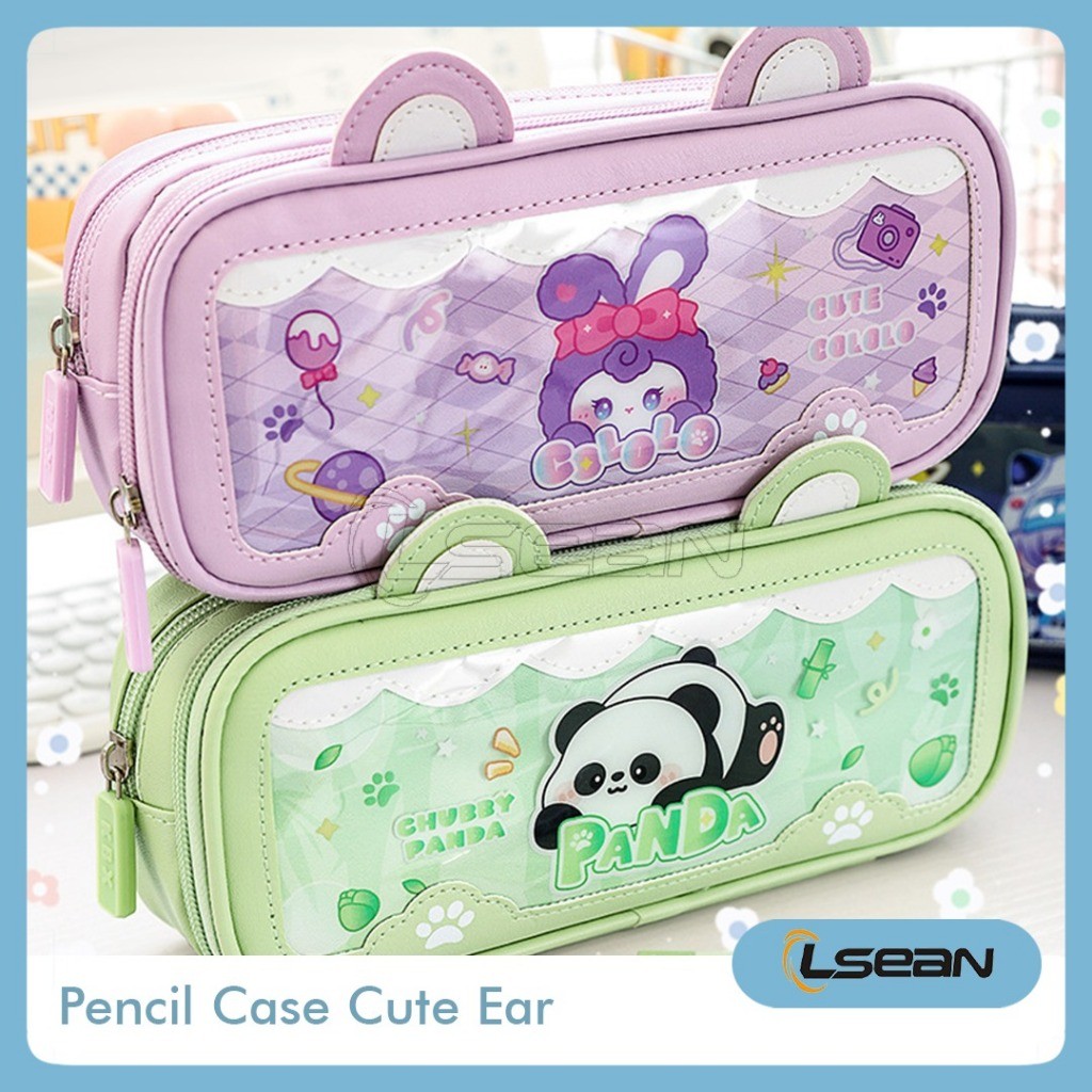 

PENCIL CASE CUTE EARS CHARACTERS ANIMAL BIG CAPACITY TEMPAT PENSIL ANAK LUCU BERGAMBAR