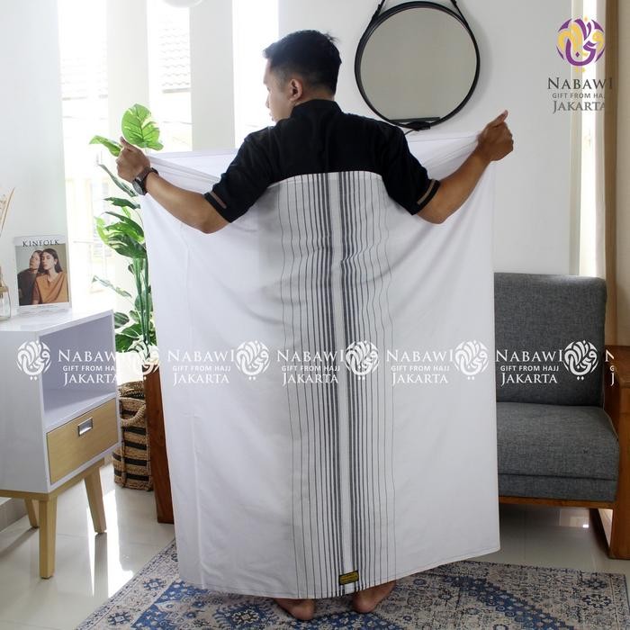Sarung Wadimor Putih Polos / Sarung Putih Polos