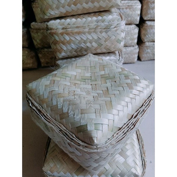besek bambu 20x20 sepasang grosir besek box nasi dan kotak Hampers