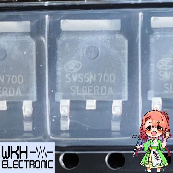 ARC99 ORIGINAL SVS5N70D SVS 5N70 D Mosfet N-Ch TO252 700V 5A SVS5N70