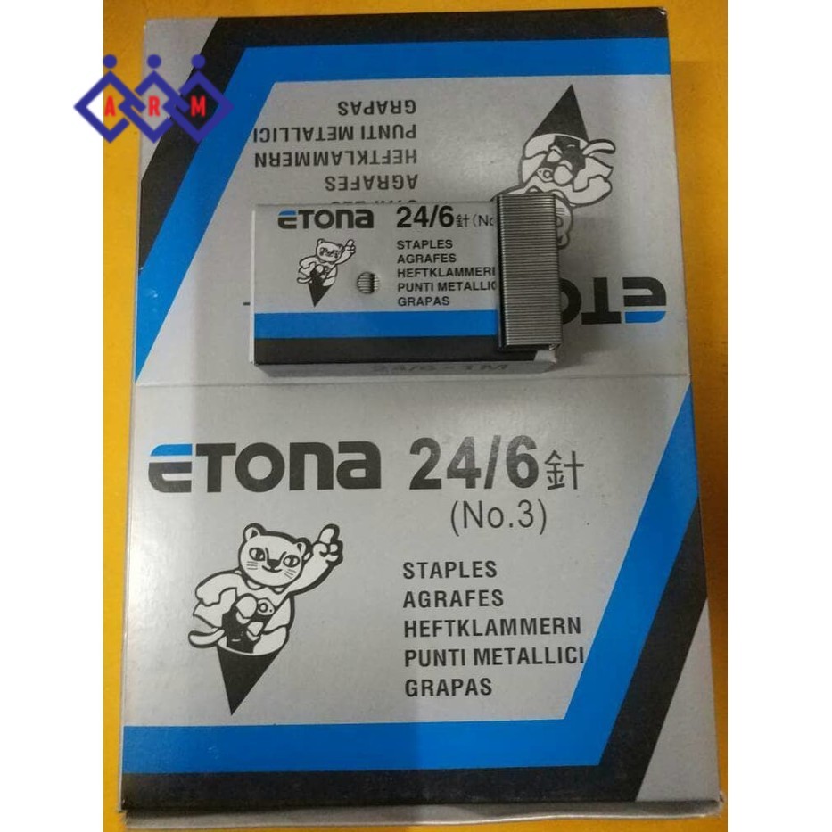 

PROMO Isi STAPLER Staples Etona no 3 + Best Seller