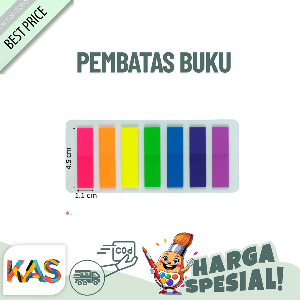 

JOYKO INDEX MARK MEMO IM-30 Pembatas Buku Bahan Plastik