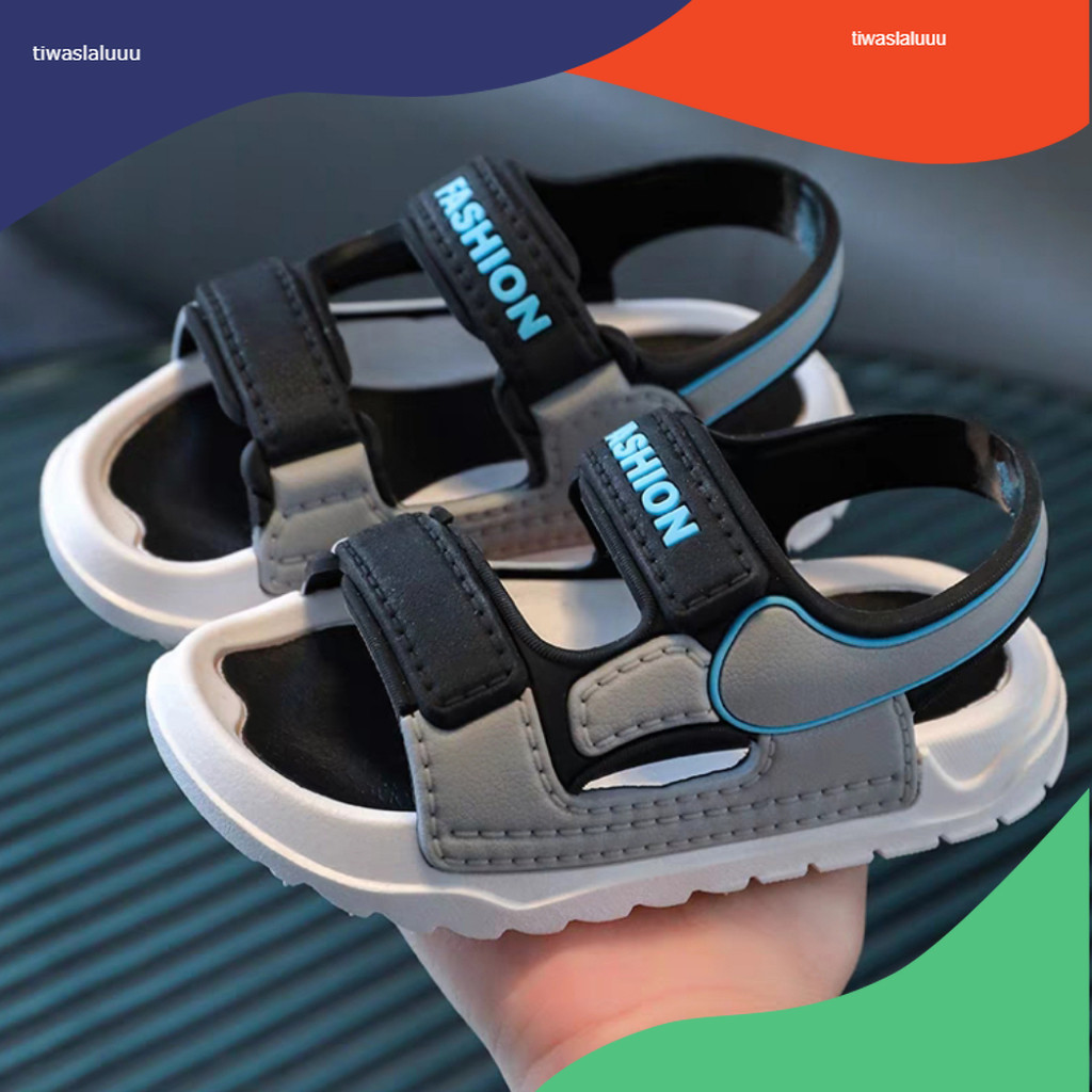 B322 Sandal Gunung Fashion Anak Laki Laki  Perempuan Premium Sepatu Sendal  Anak Cowok Cewek Anti Sl