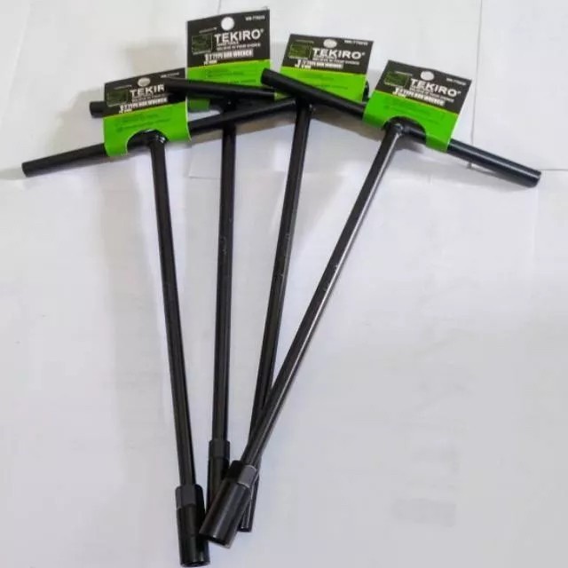 Tekiro Paket 4 Biji Kunci T (8mm+10mm+12mm+14mm) Kunci Sock 1 Set Original