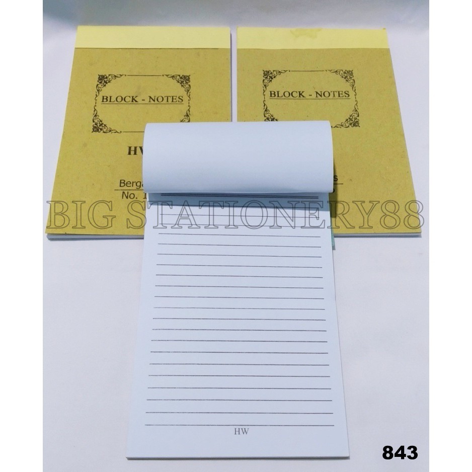 

12 PCS - NOTEBOOK / NOTE BOOK / NOTES NO. 16 GARIS SEDANG