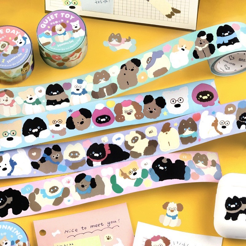 

[GW] Cute Animal Sticker 3m Stiker Dekorasi Journal DIY