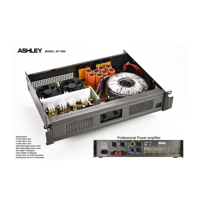 Power Ampli ASHLEY XP 1000 Power Ampli  ASHLEY XP1000