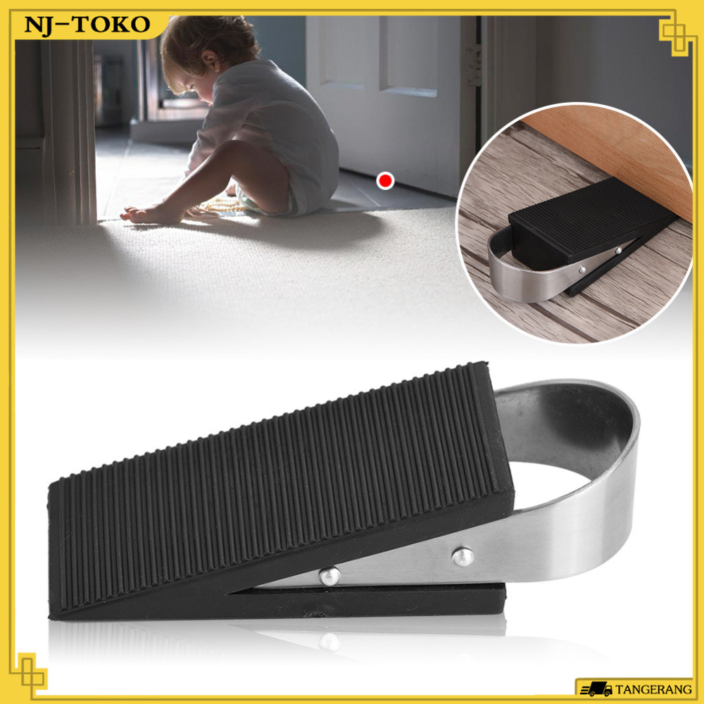 Pengganjal Pintu / Penahan Pintu Karet Door Stopper / Ganjalan Pintu Rumah Karet Penahan Pengganjal 