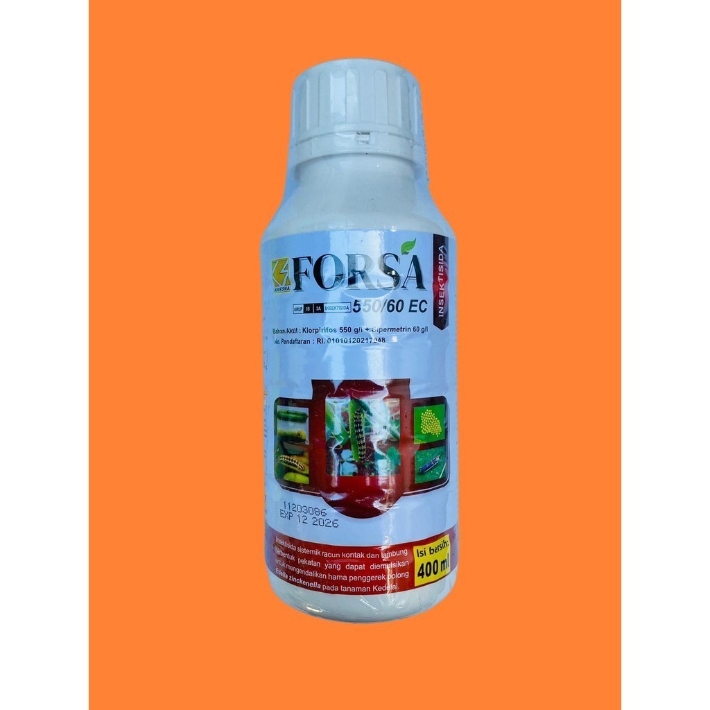 Insektisida FORSA 550/60EC berat isi 400ml dari Kresna