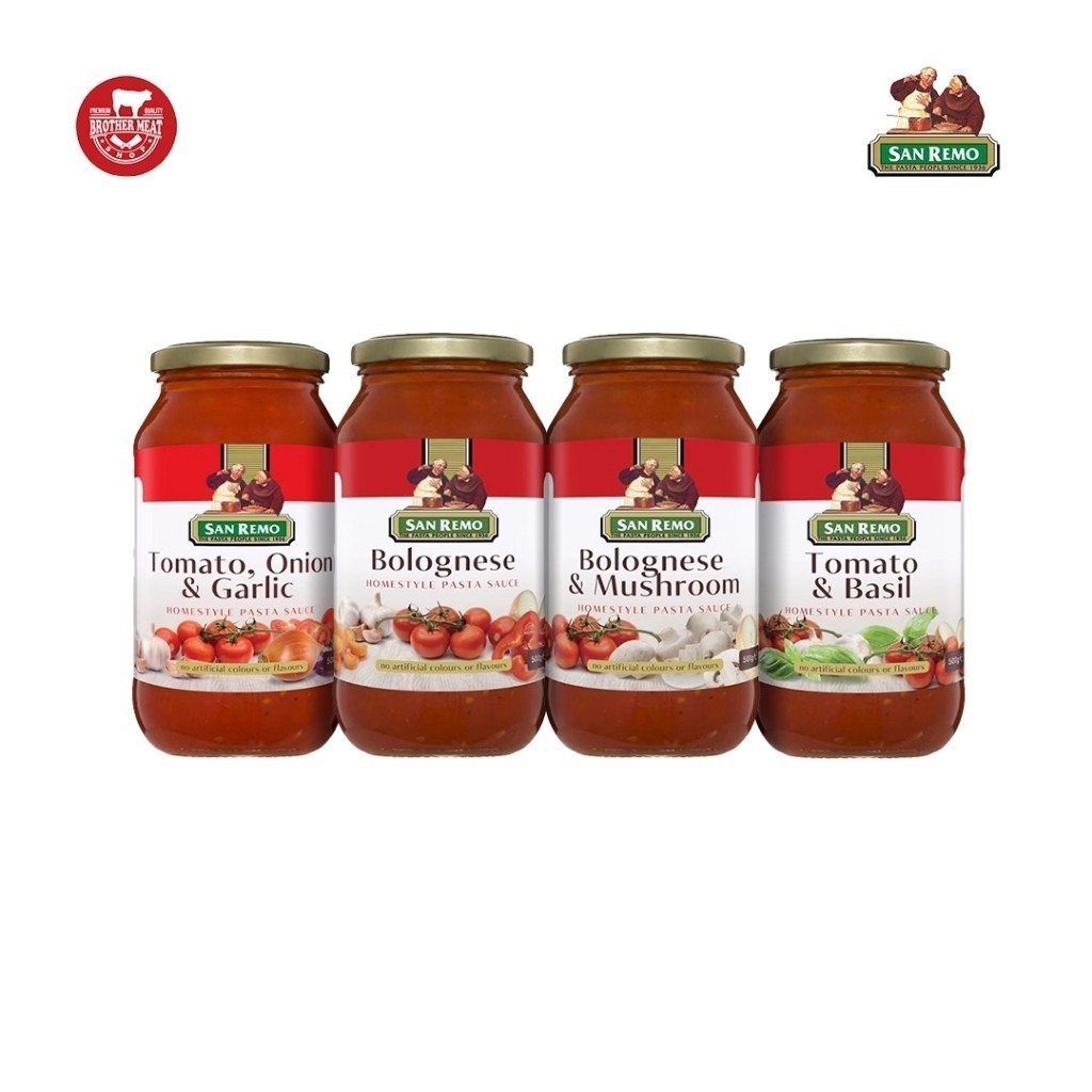 

San Remo Pasta Sauce 500gr - Brothermeatshop