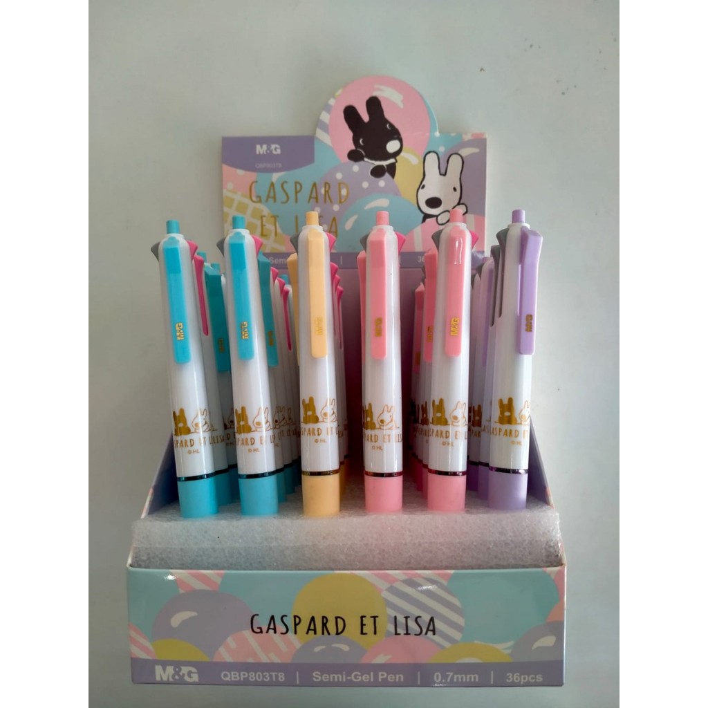 

Pulpen M&G 4 Warna 0.7 Gaspard et Lisa