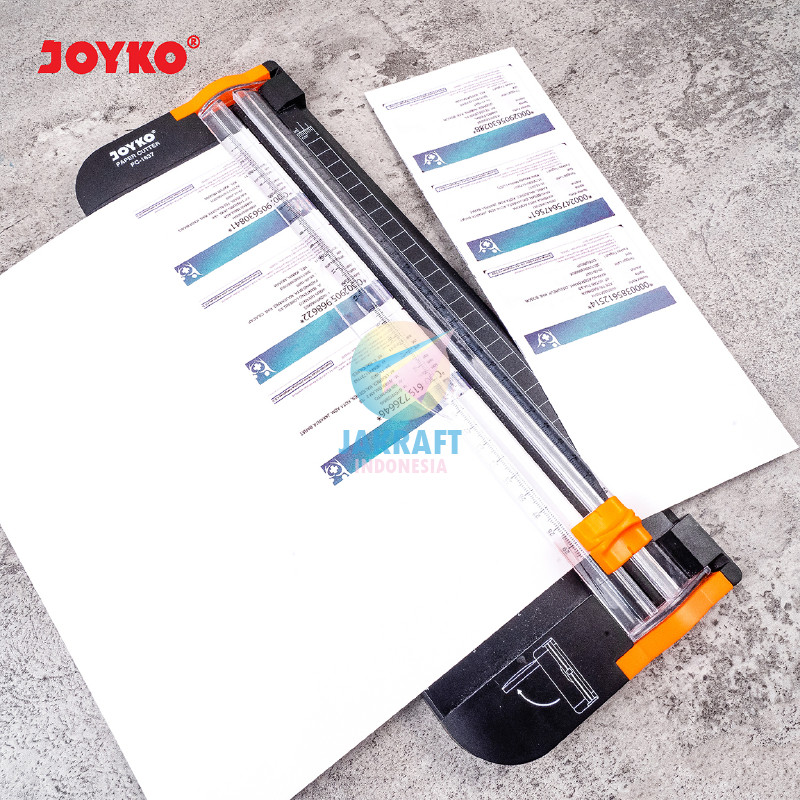 

(1 Unit) Alat Pemotong Kertas A4 JOYKO PC-1637 + Bonus Refill Paper Cutter Trimmer Tarik Dorong