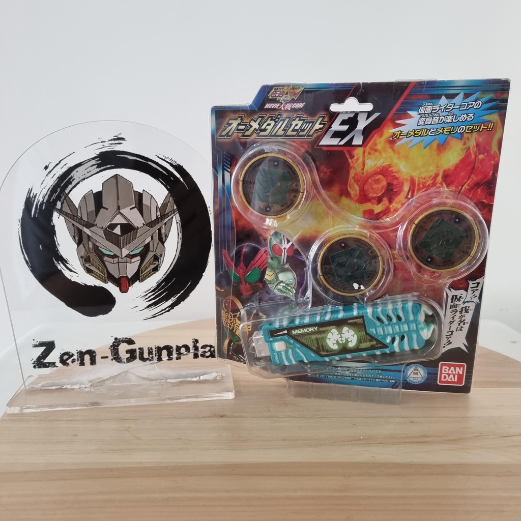 OOO Medal Set EX Kamen Rider Core BANDAI Kamen Rider OOO Oz Ozu Double W Memory Memory Scorpion Meda