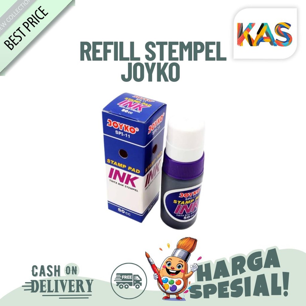 

Joyko SPI-11 12 13 14 15 Stamp Pad Ink Tinta Stempel Refill