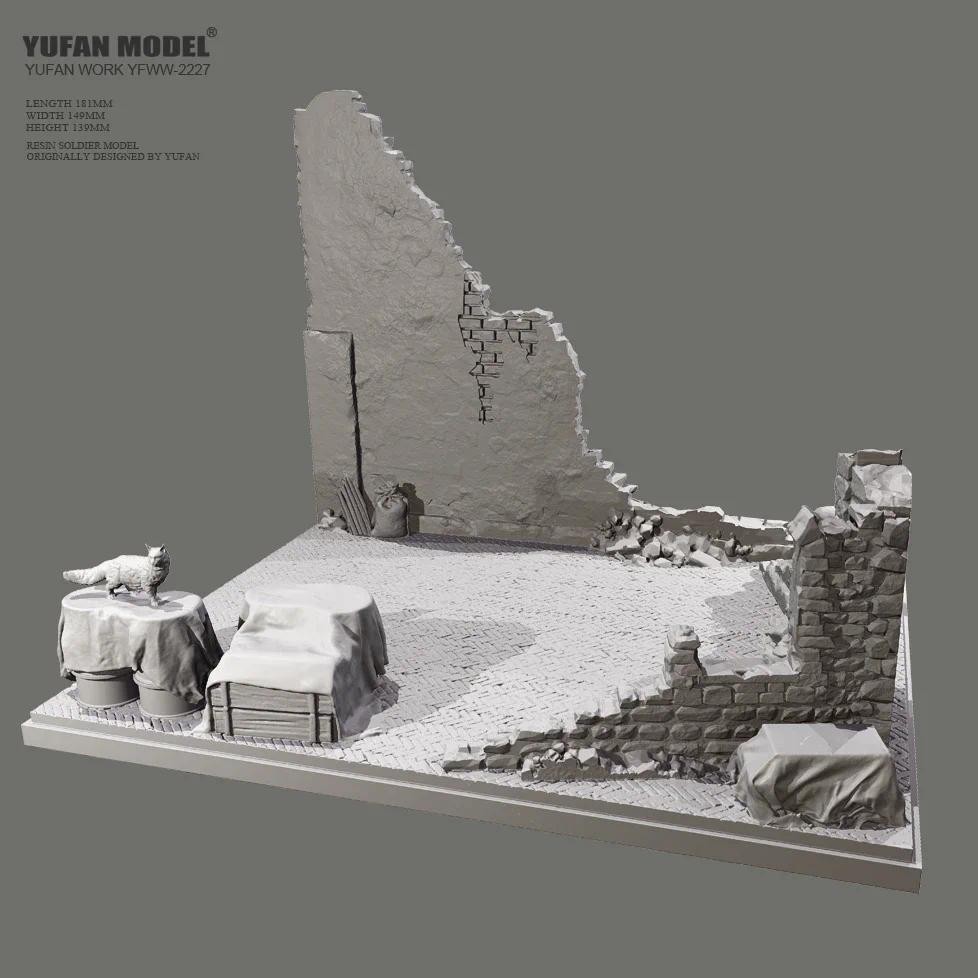 

YUFAN MODEL1/35 Resin figuer model kits DIY self-assembled YFWW-2227